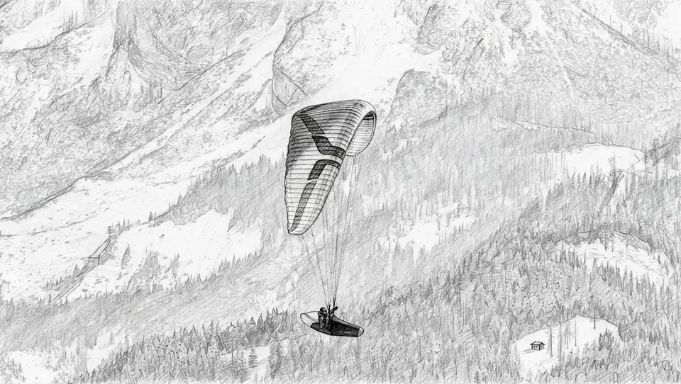 El mismo fotograma como página en Pencil Sketch